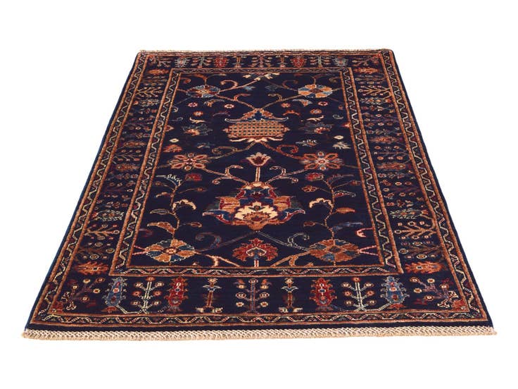 Detail image of 3' 3 x 5' 2 Hand Knotted Ariana Ziegler Rug