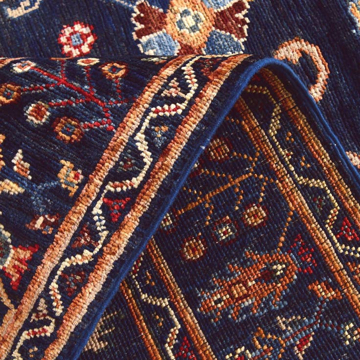 Detail image of 3' 3 x 5' 2 Hand Knotted Ariana Ziegler Rug