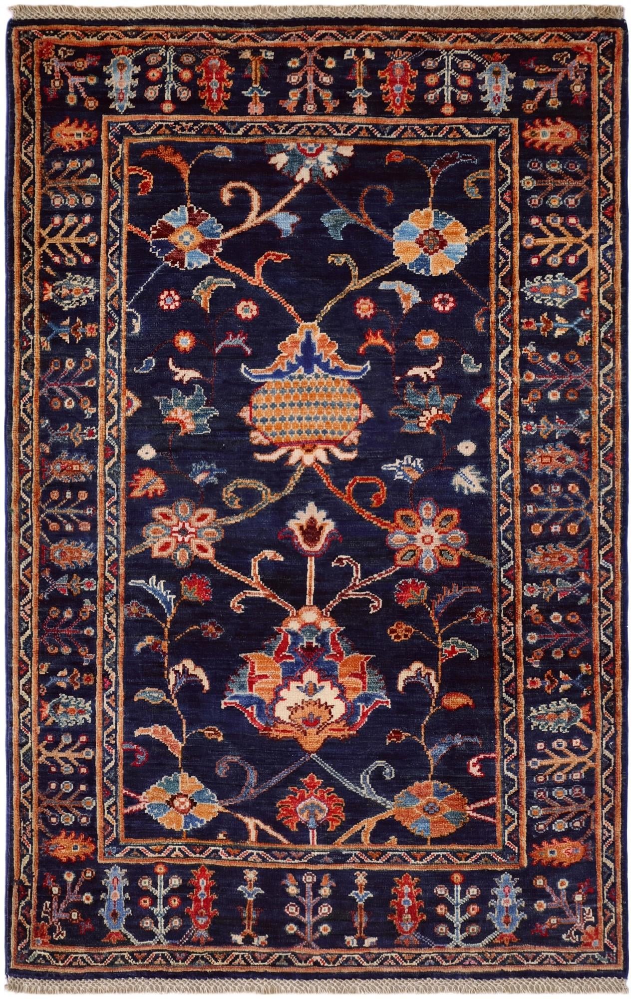 3' 3 x 5' 2 Hand Knotted Ariana Ziegler Rug