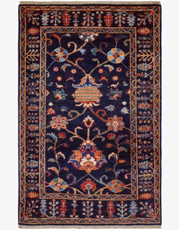 3' 3 x 5' 2 Hand Knotted Ariana Ziegler Rug