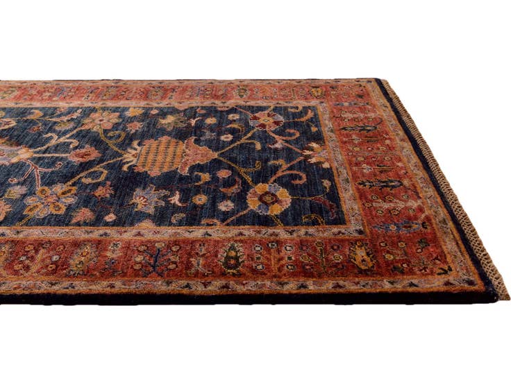 Detail image of 3' 3 x 4' 10 Hand Knotted Ariana Ziegler Rug