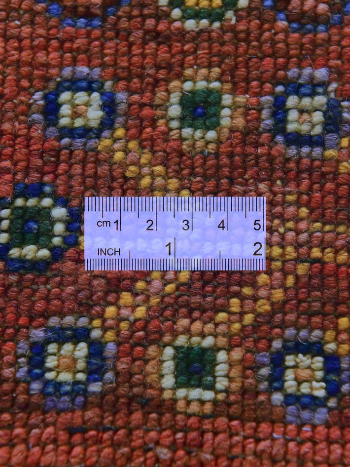 Detail image of 3' 3 x 4' 10 Hand Knotted Ariana Ziegler Rug