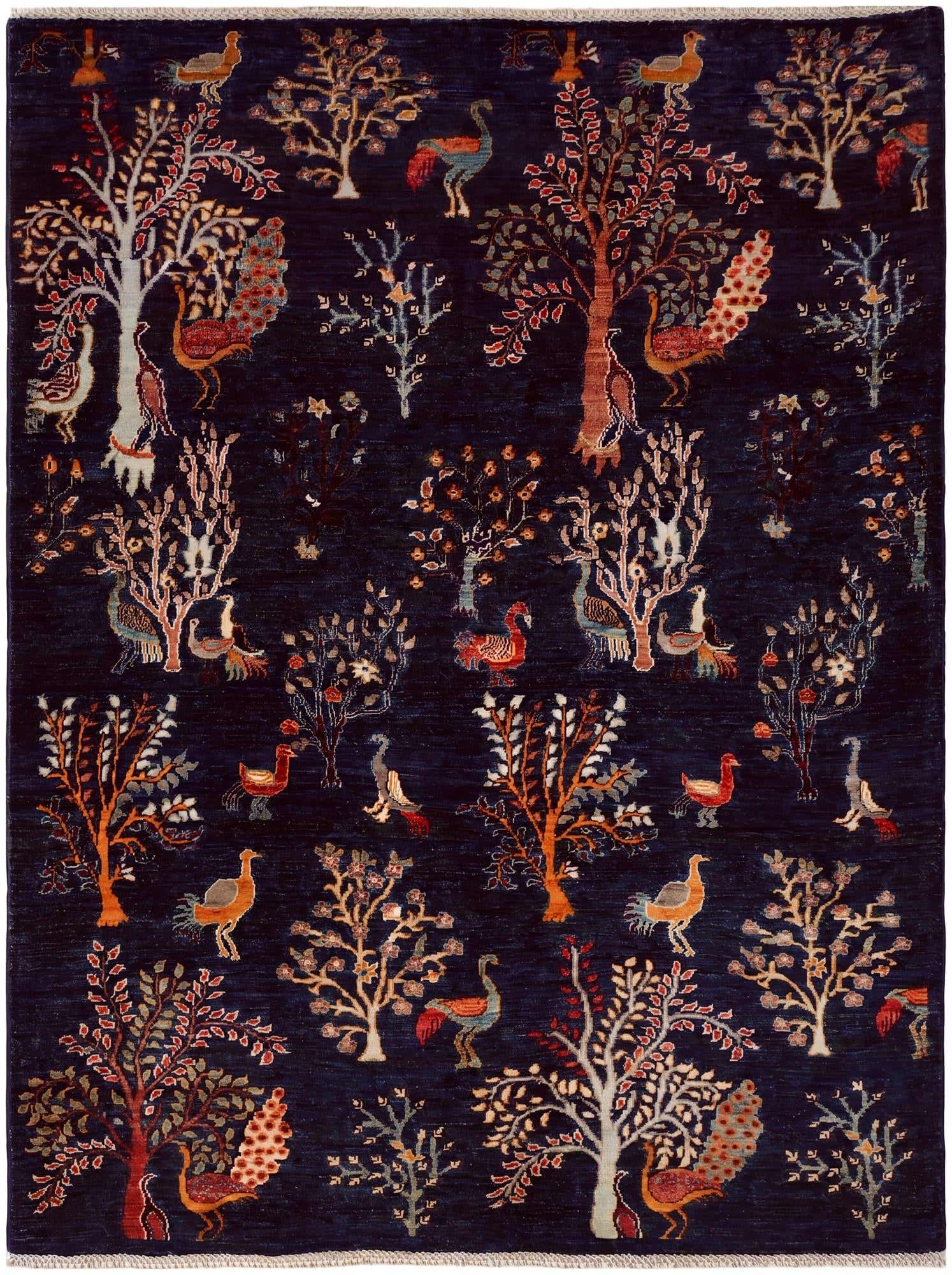 4' 11 x 6' 6 Hand Knotted Ariana Ziegler Rug