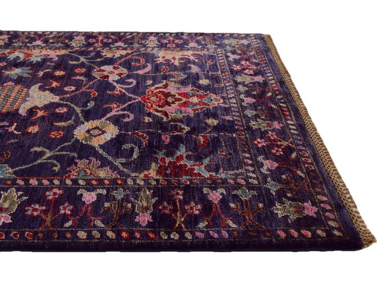 Detail image of 3' 4 x 4' 11 Hand Knotted Ariana Ziegler Rug