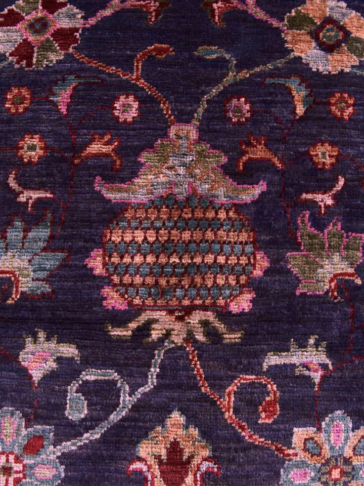3' 4 x 4' 11 Hand Knotted Ariana Ziegler Rug