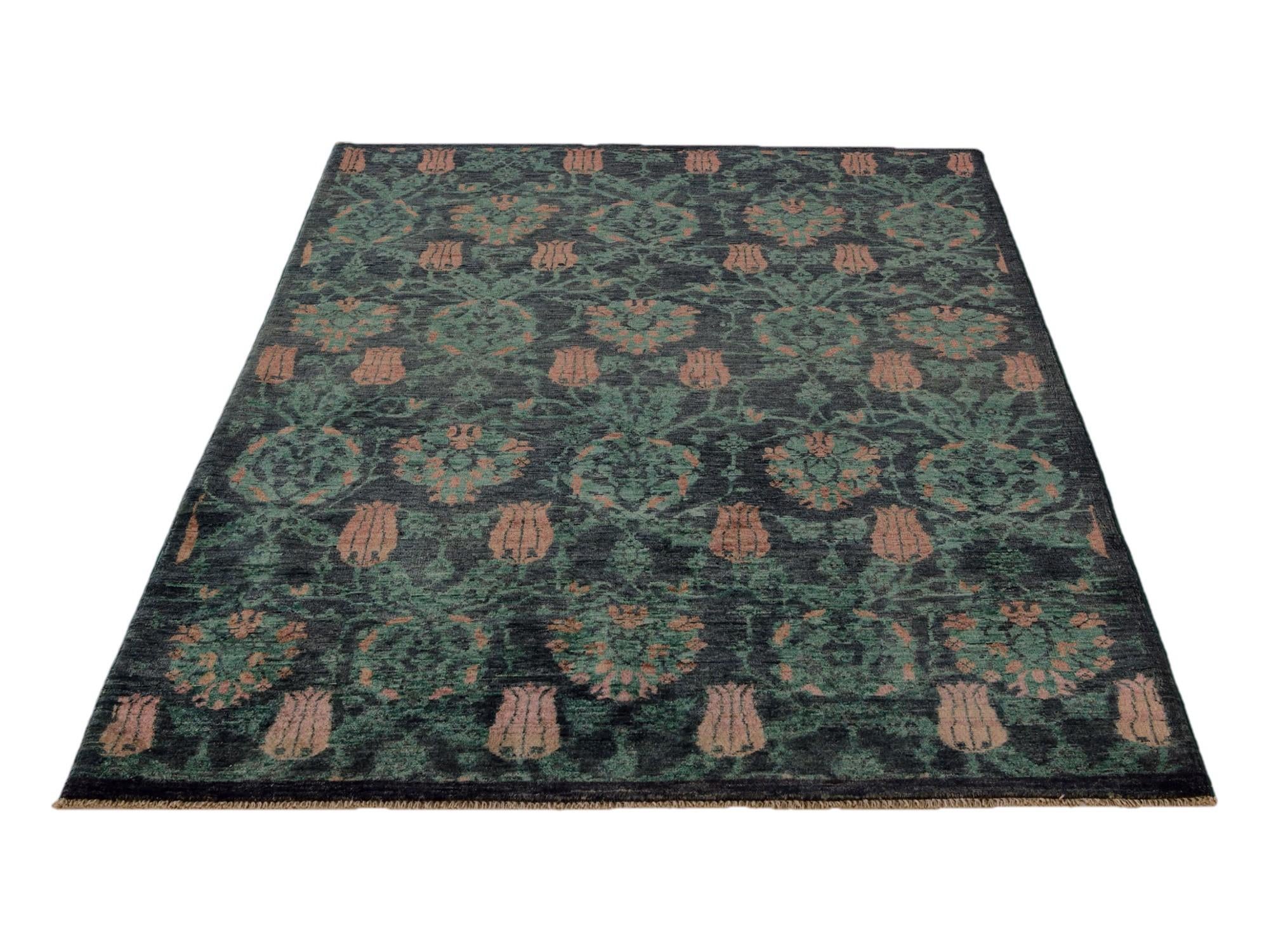 4' 2 x 6' 7 Hand Knotted Ariana Ziegler Rug