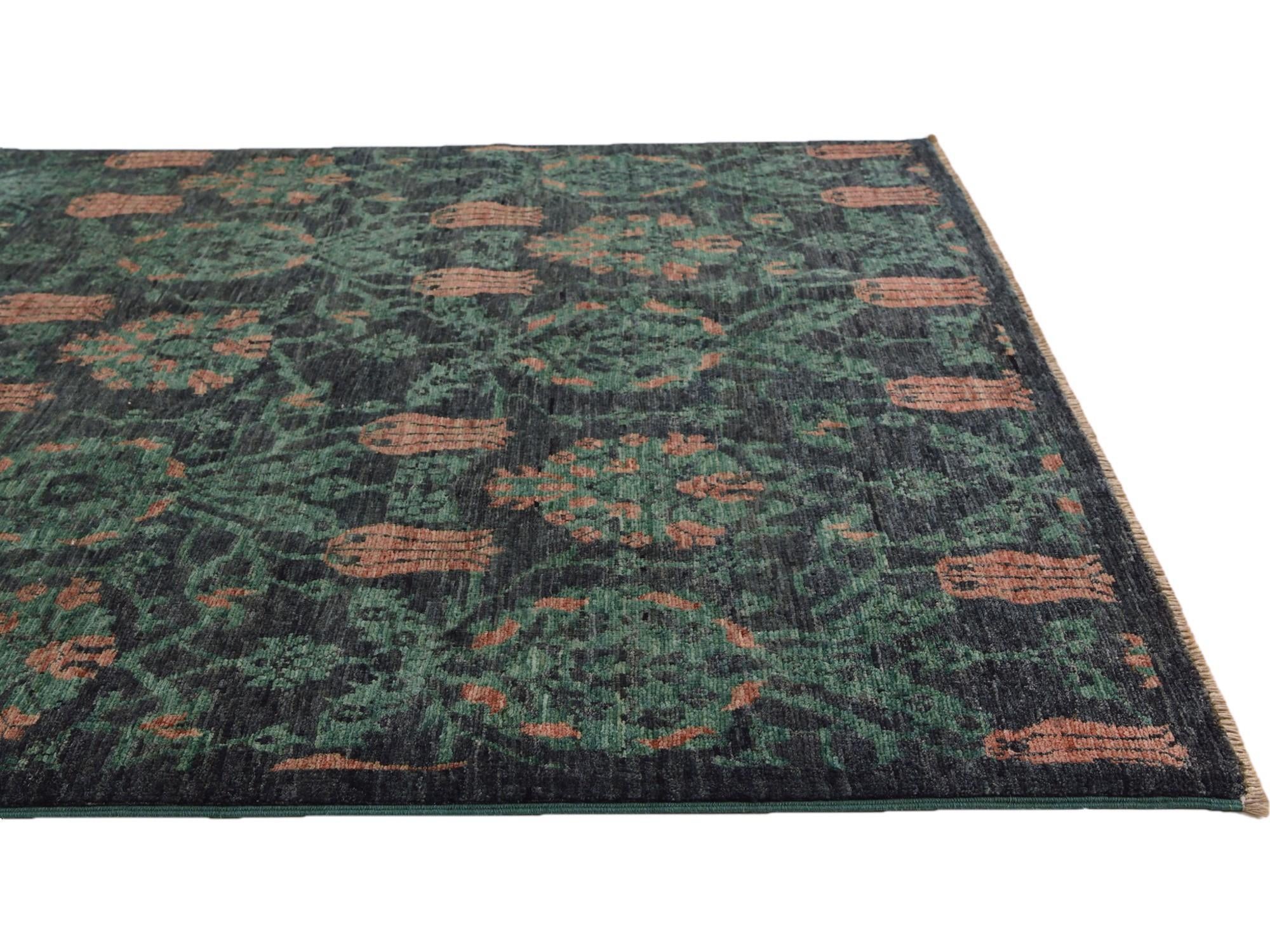 4' 2 x 6' 7 Hand Knotted Ariana Ziegler Rug