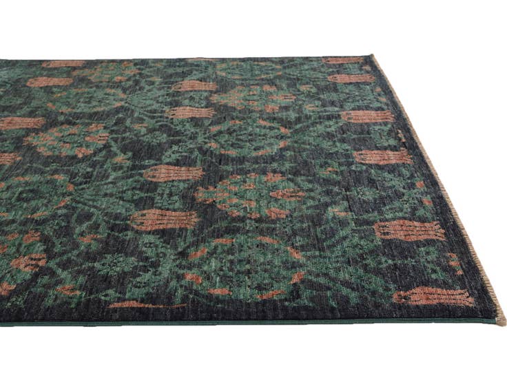 Detail image of 4' 2 x 6' 7 Hand Knotted Ariana Ziegler Rug