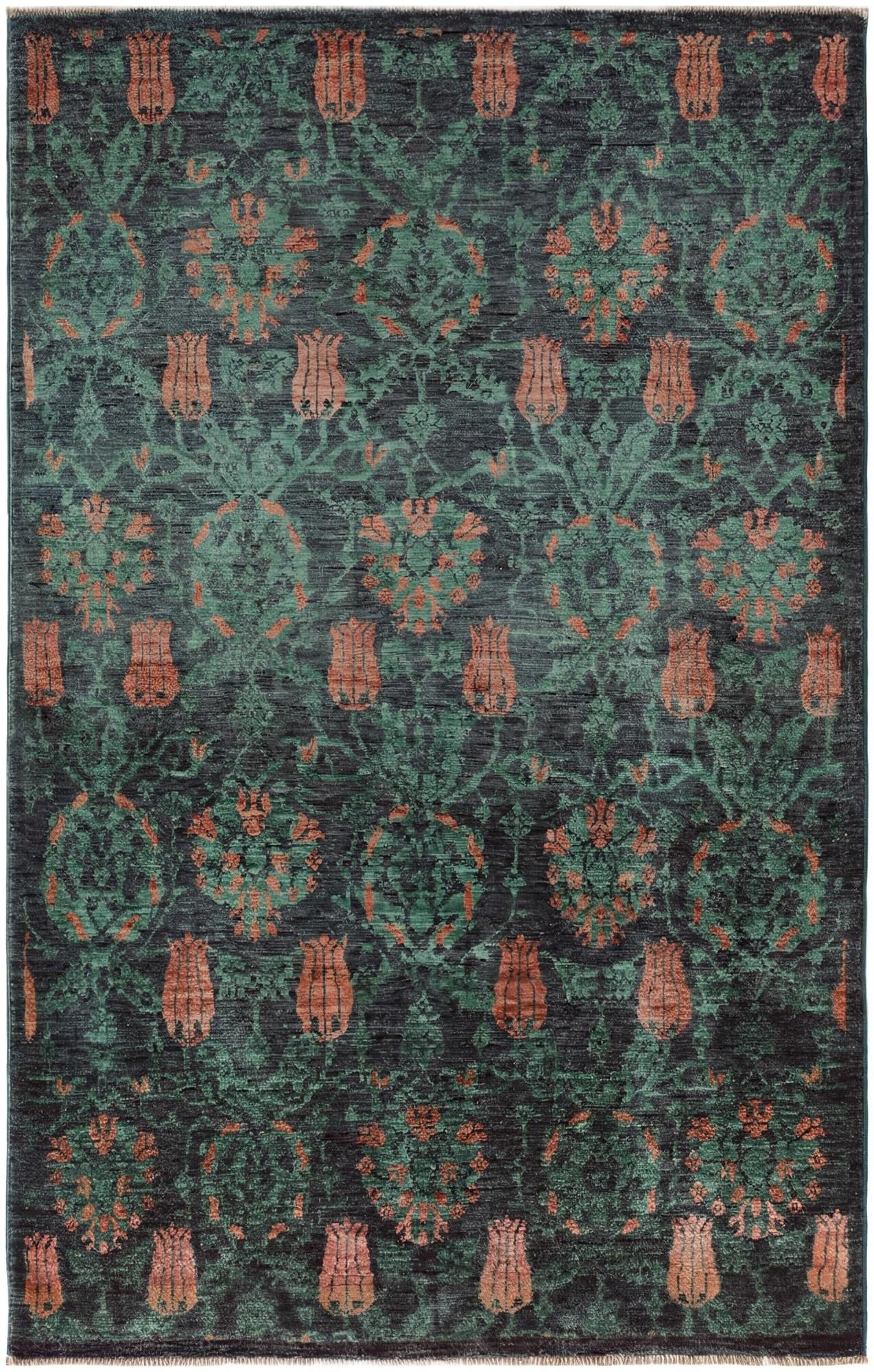 4' 2 x 6' 7 Hand Knotted Ariana Ziegler Rug