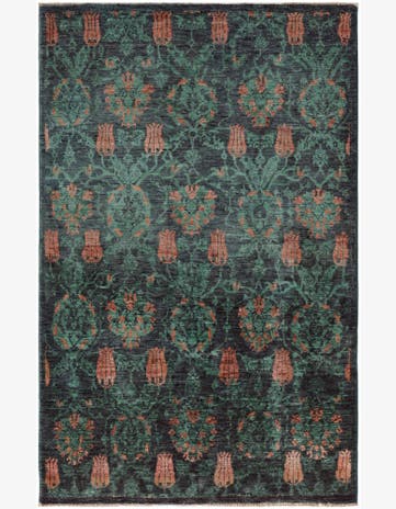 4' 2 x 6' 7 Hand Knotted Ariana Ziegler Rug