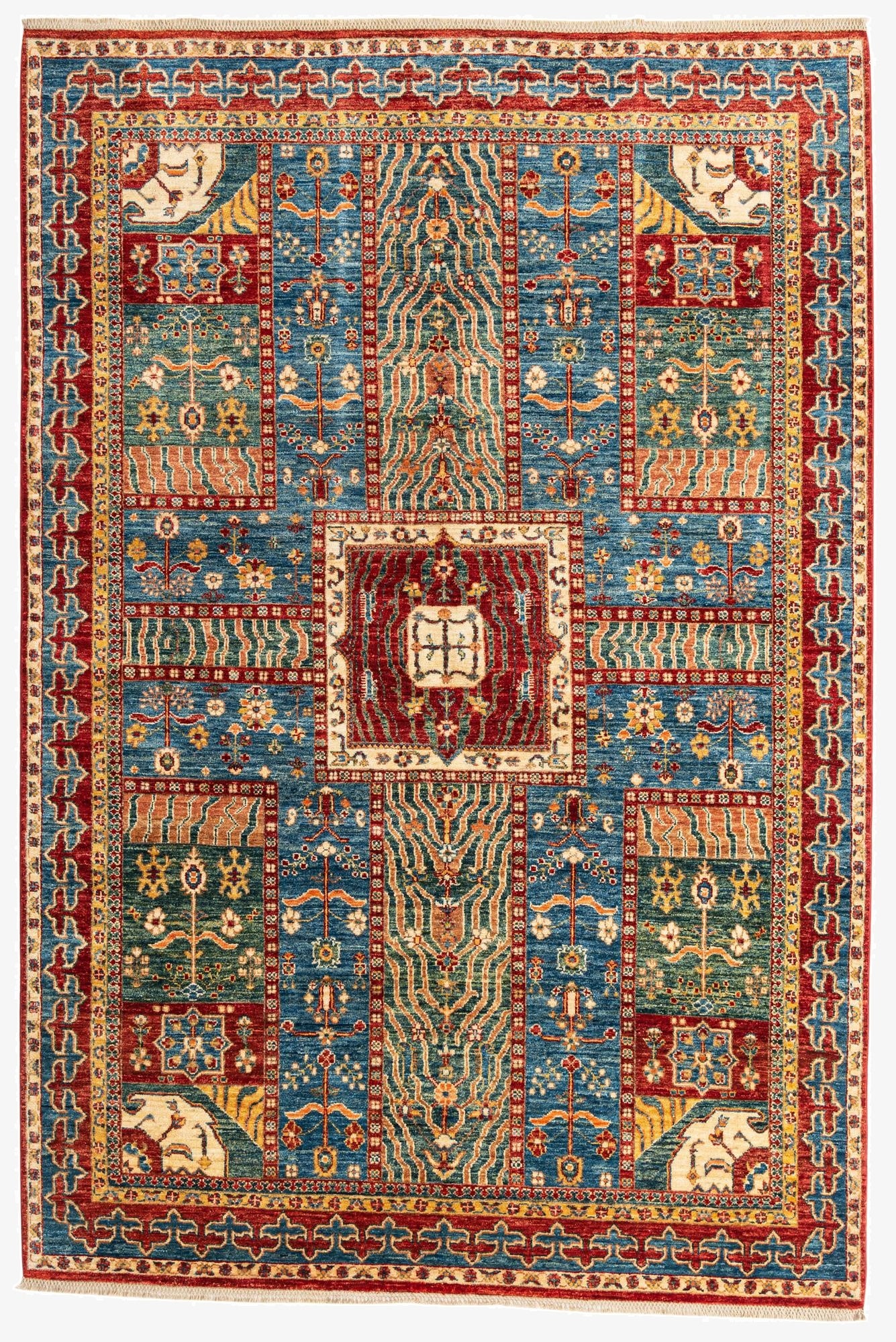 5' 9 x 8' 6  Hand Knotted Ariana Ziegler Rug