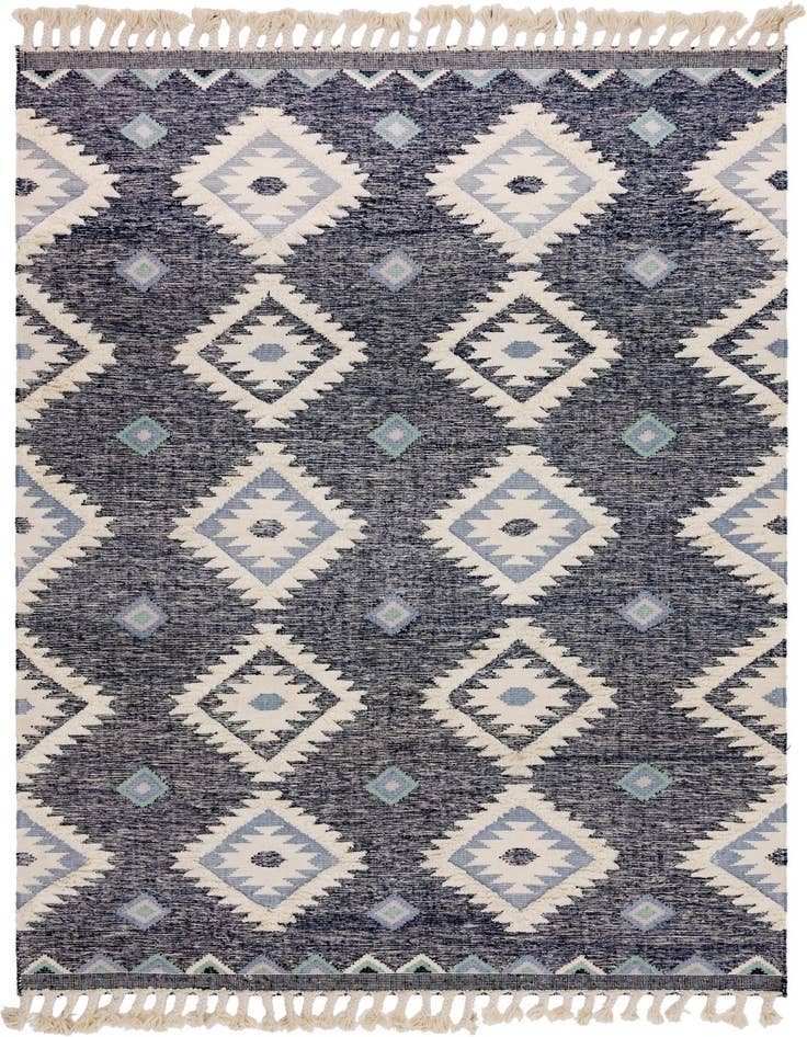 Detail image of 9' x 12' 2 Hand Woven Arizona Wool Rug