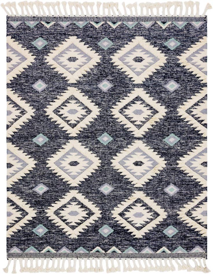 Detail image of 8' x 10' Hand Woven Arizona Wool Rug