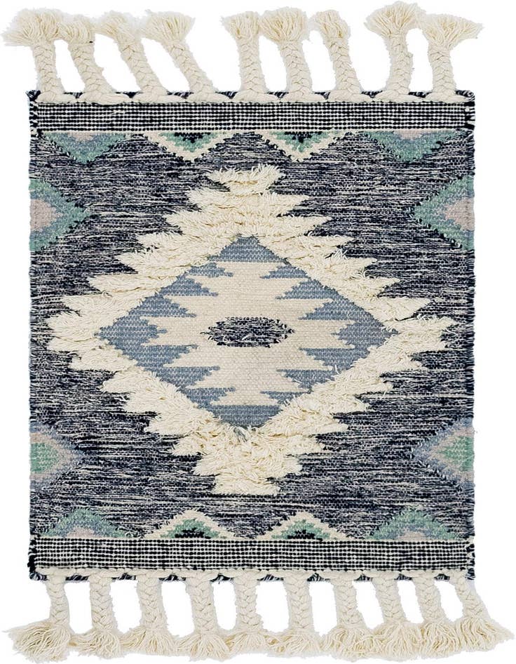 Detail image of 2' x 3' 1 Hand Woven Arizona Wool Rug