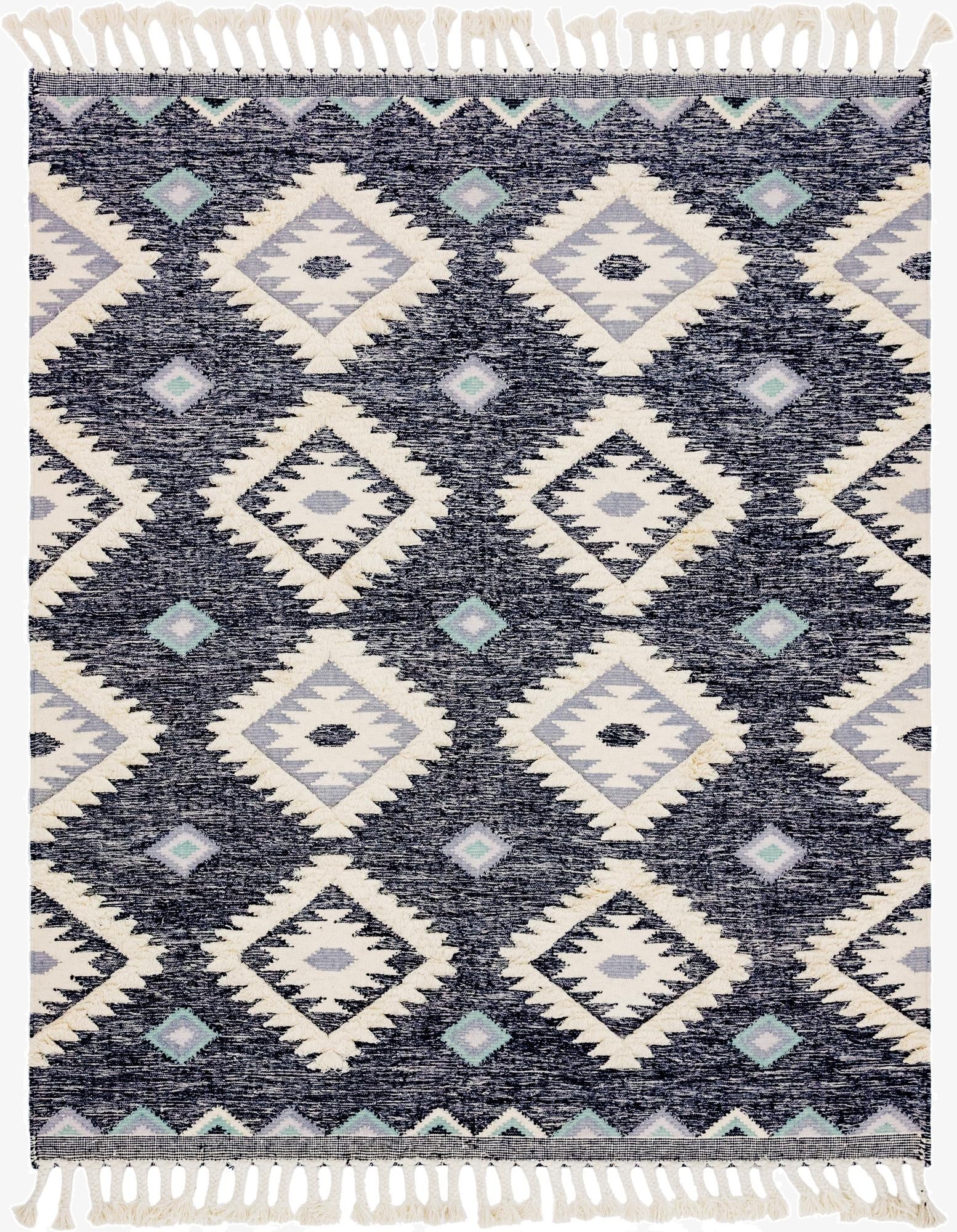 8' x 10'  Hand Woven Arizona Wool Rug