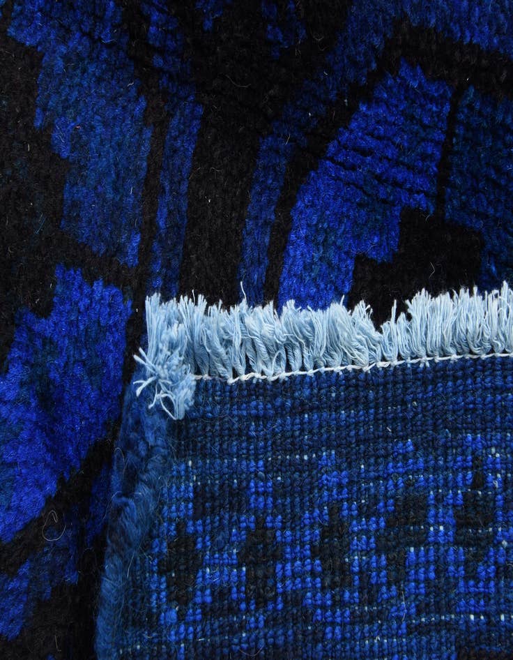 Detail image of 6' 1 x 9' 3  Hand Knotted Balouch Wool Rug