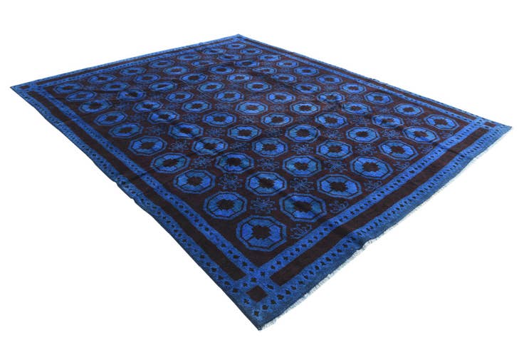 Detail image of 8' 1 x 10' Hand Knotted Balouch Wool Rug