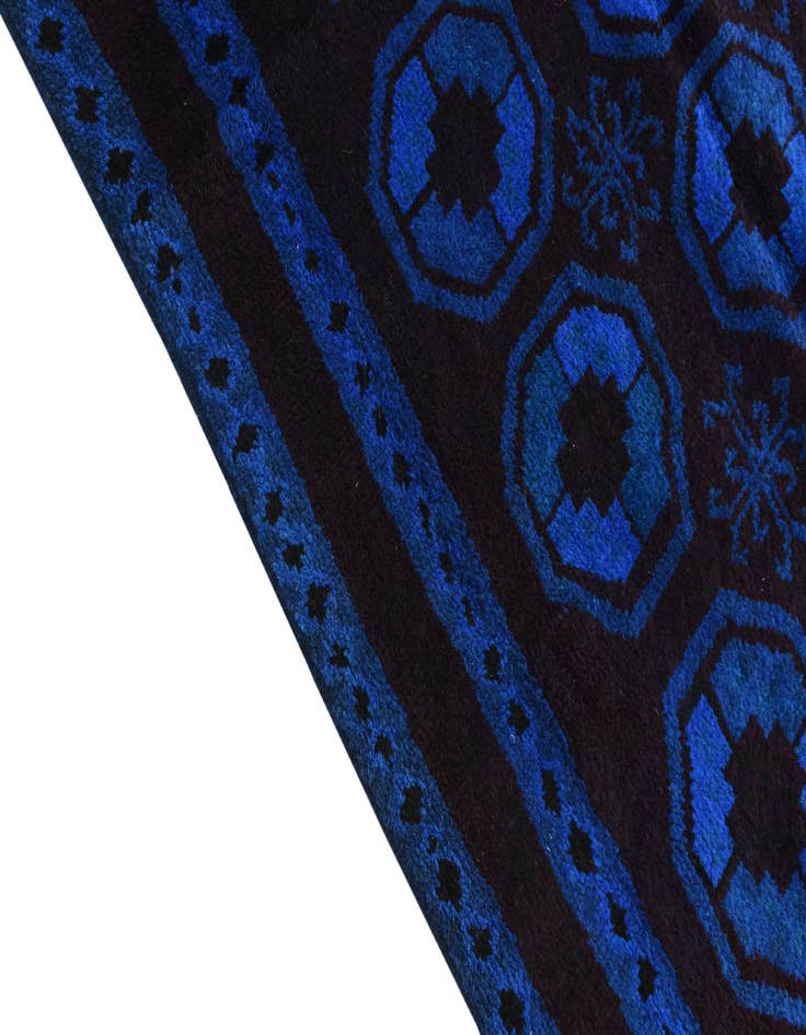 Detail image of 8' 1 x 10'  Hand Knotted Balouch Wool Rug