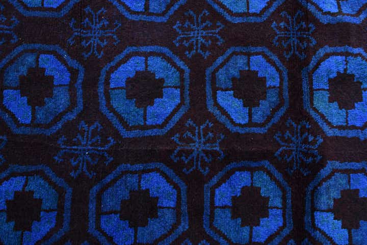 8' 1 x 10' Hand Knotted Balouch Wool Rug