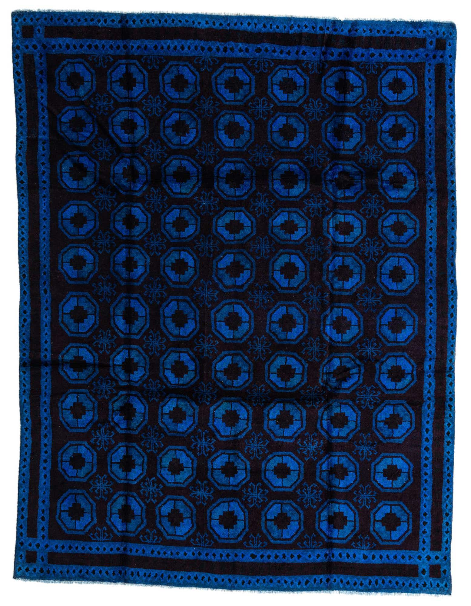 8' 1 x 10' Hand Knotted Balouch Wool Rug