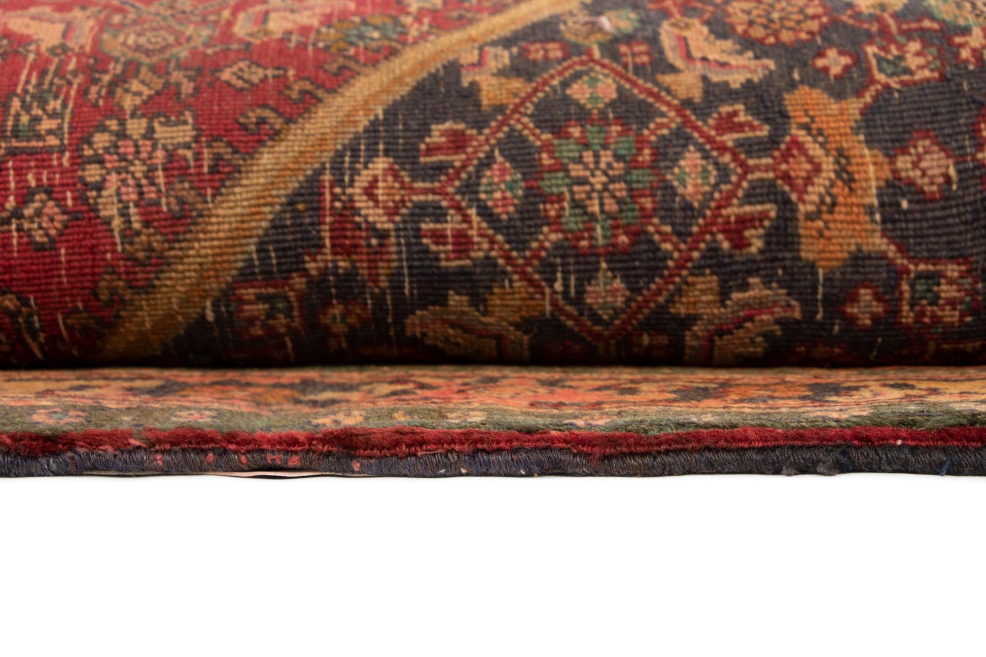 7' 3 x 9' 11 Hand Knotted Bidjar Persian Wool Rug