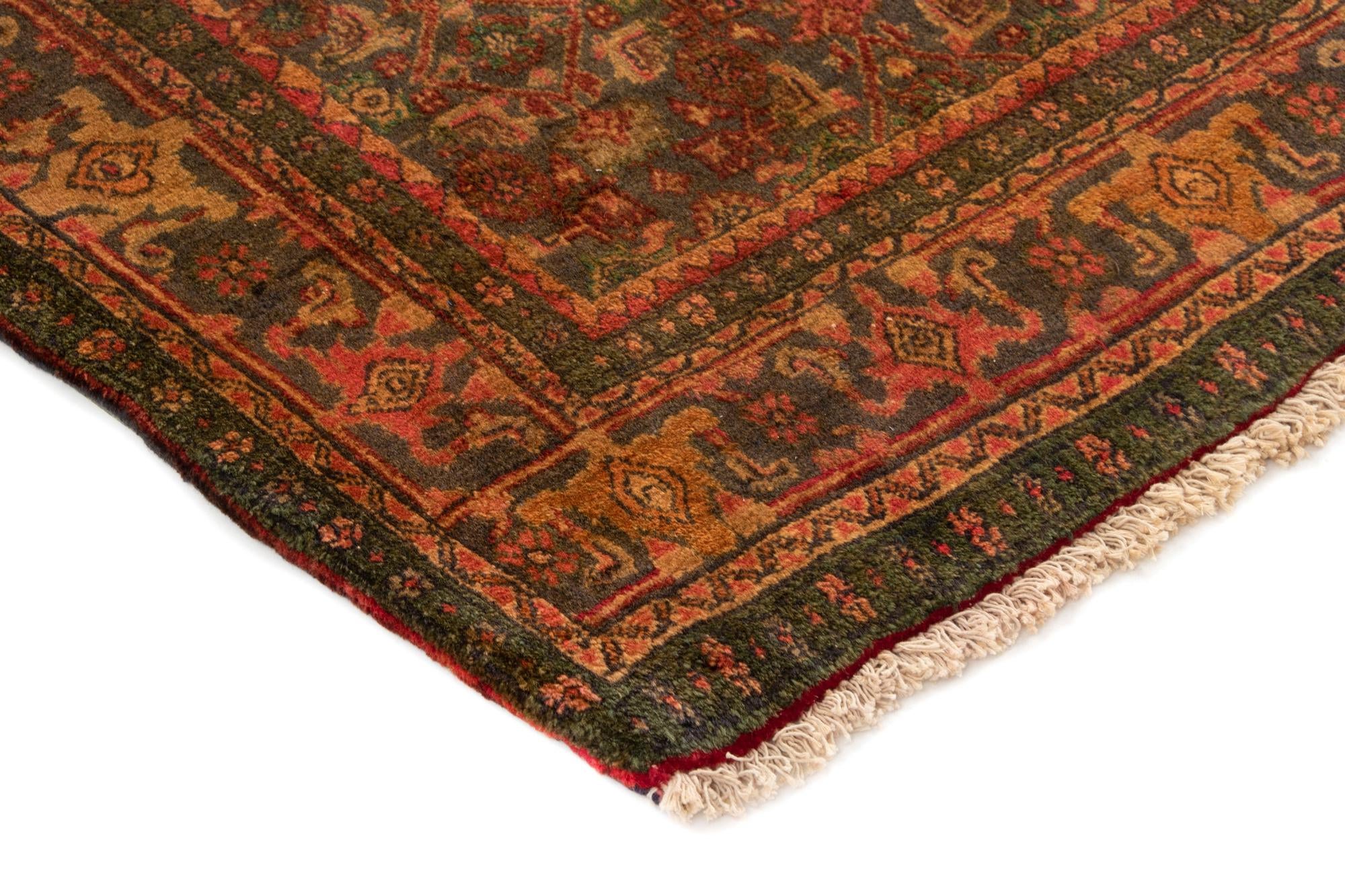 7' 3 x 9' 11 Hand Knotted Bidjar Persian Wool Rug