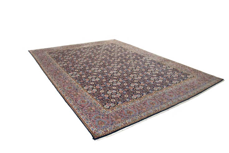 Detail image of 9' 10 x 13' 1 Hand Knotted Bidjar Persian Rug