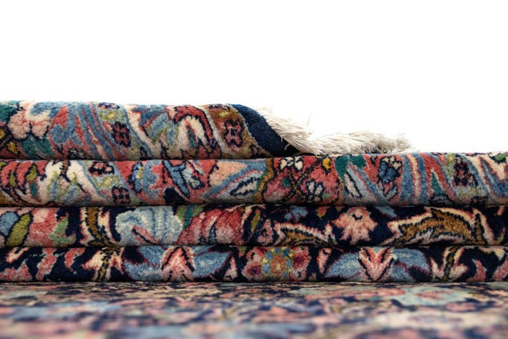 Detail image of 9' 10 x 13' 1 Hand Knotted Bidjar Persian Rug