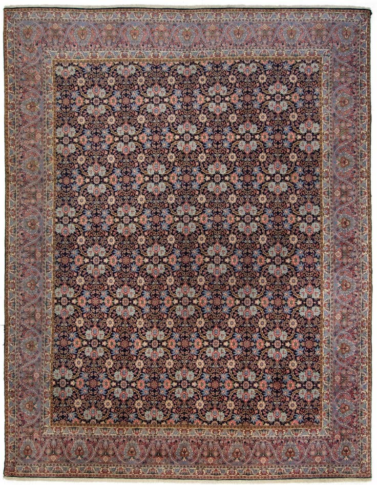 Detail image of 9' 10 x 13' 1 Hand Knotted Bidjar Persian Rug