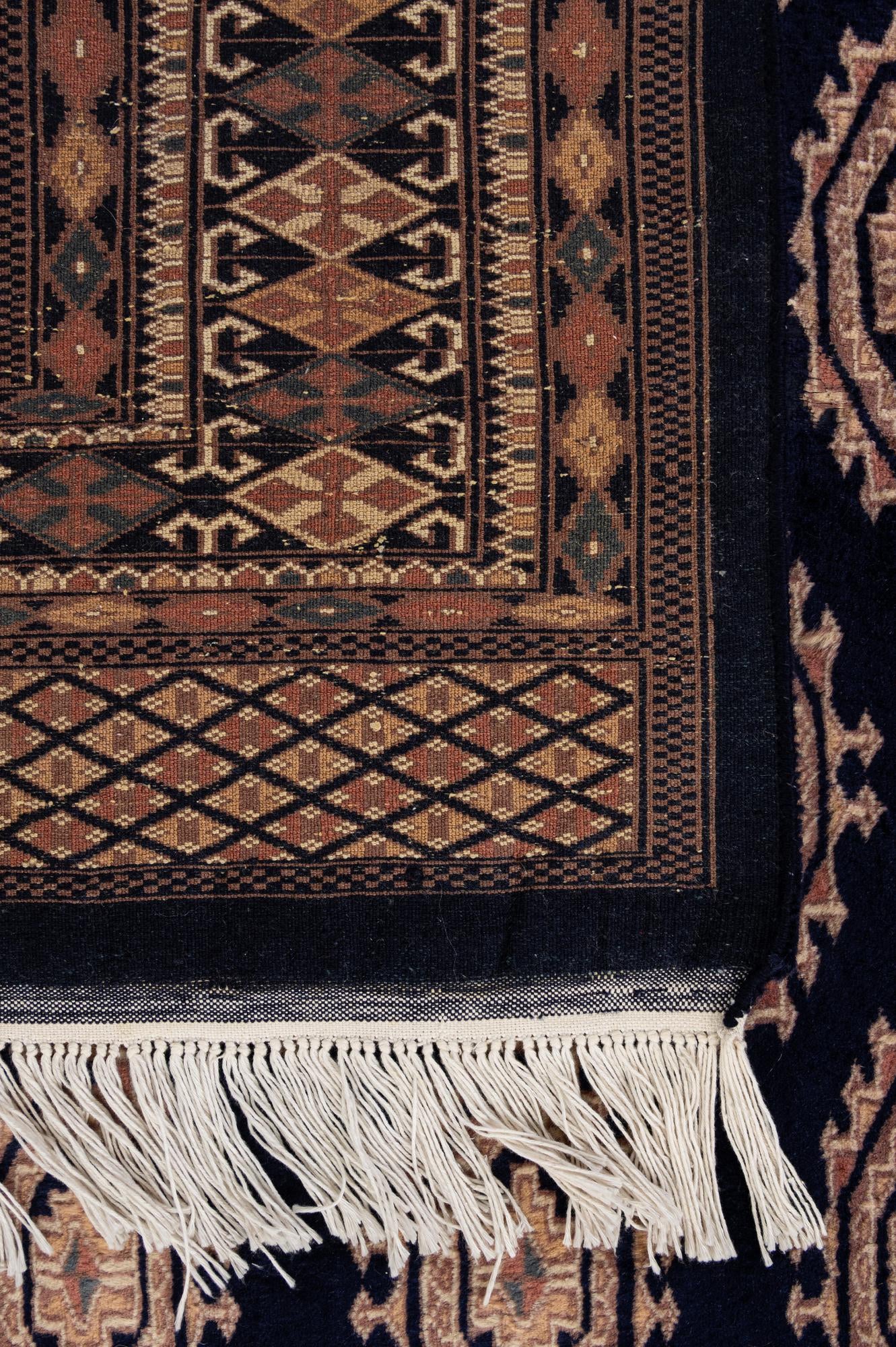 130cm x 180cm anudado a mano Bokhara Alfombra Lana