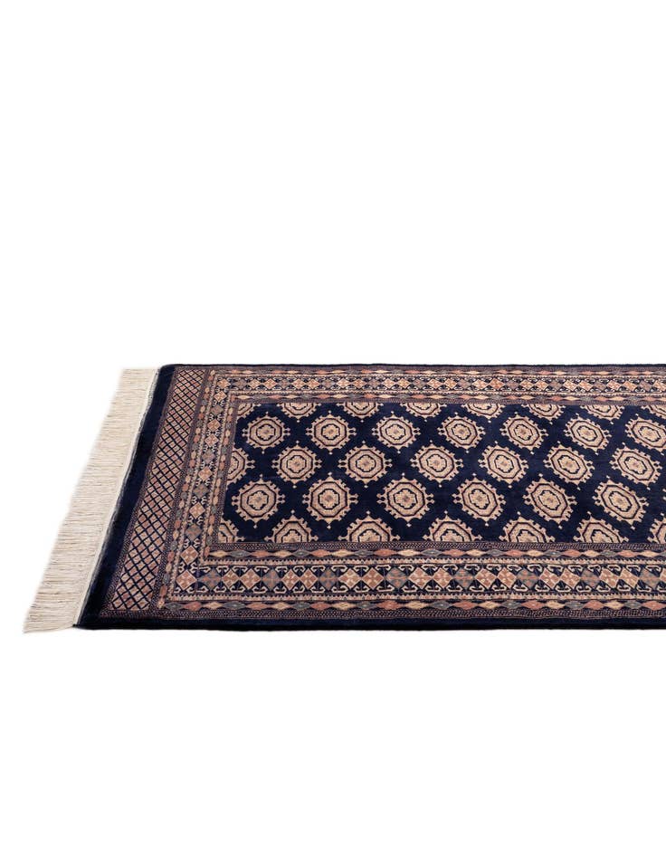 Detail image of 4' 3 x 5' 11  Hand Knotted Bokhara Wool Rug