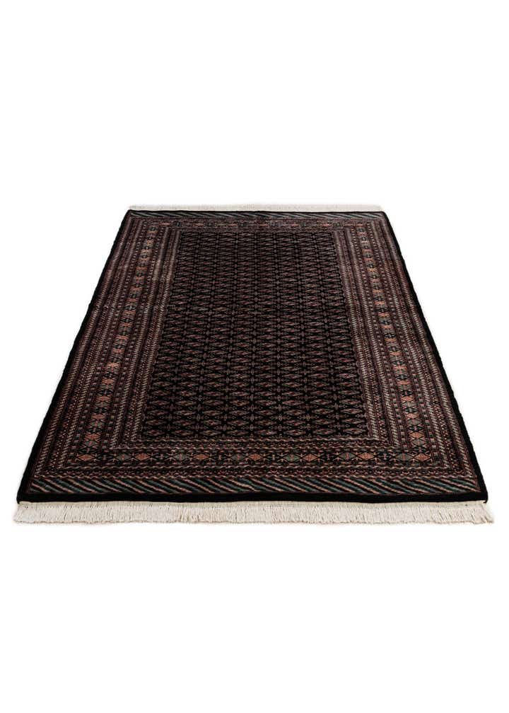 5' 2 x 8' Hand Knotted Bokhara Oriental Wool Rug