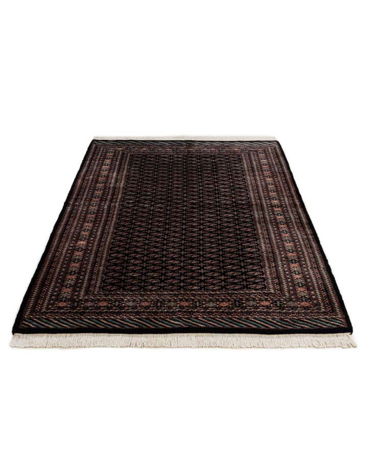 5' 2 x 8' Hand Knotted Bokhara Oriental Wool Rug
