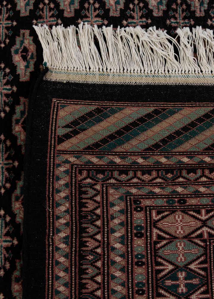 5' 2 x 8' Hand Knotted Bokhara Oriental Wool Rug