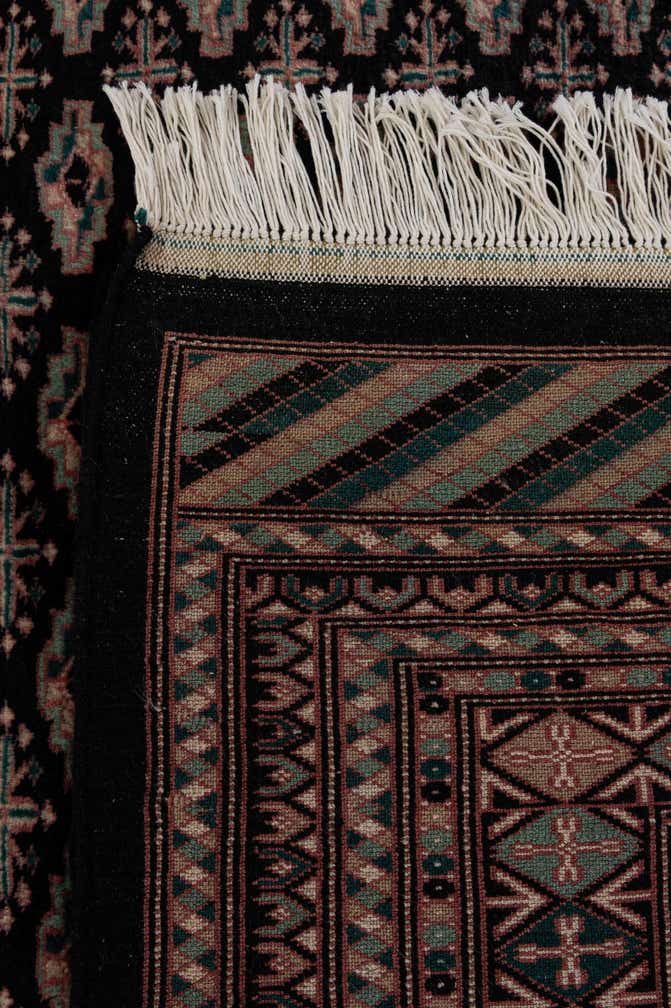 5' 2 x 8' Hand Knotted Bokhara Oriental Wool Rug
