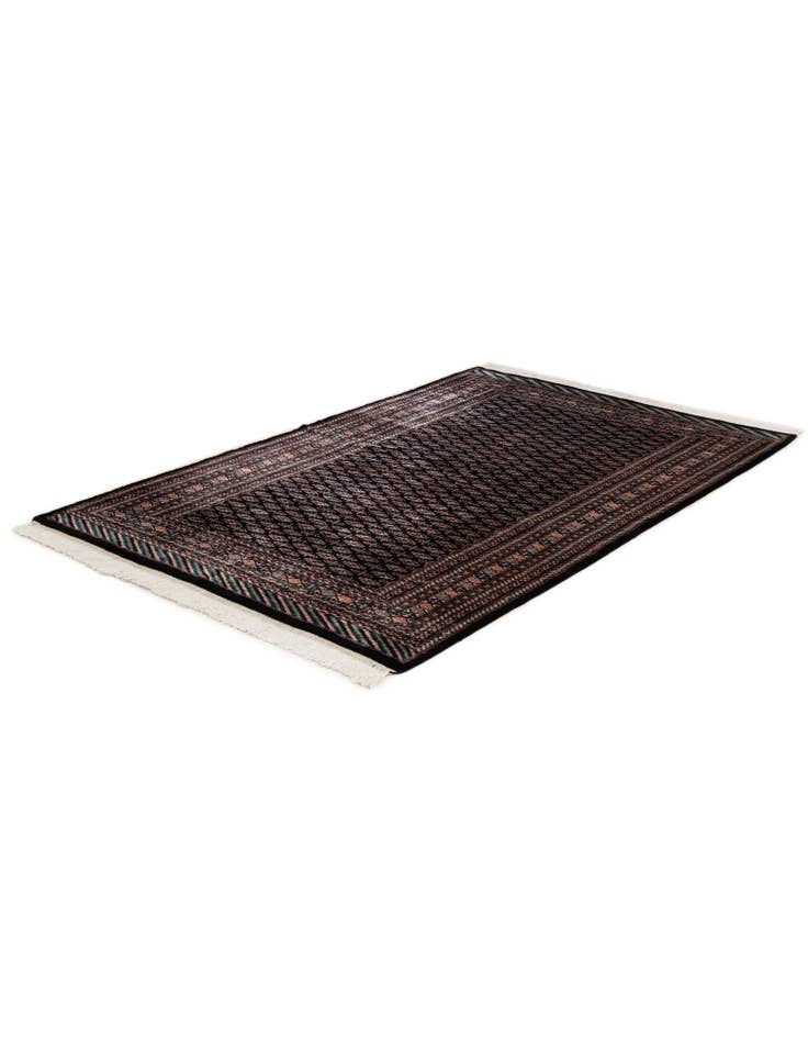 Detail image of 5' 2 x 8'  Hand Knotted Bokhara Oriental Wool Rug