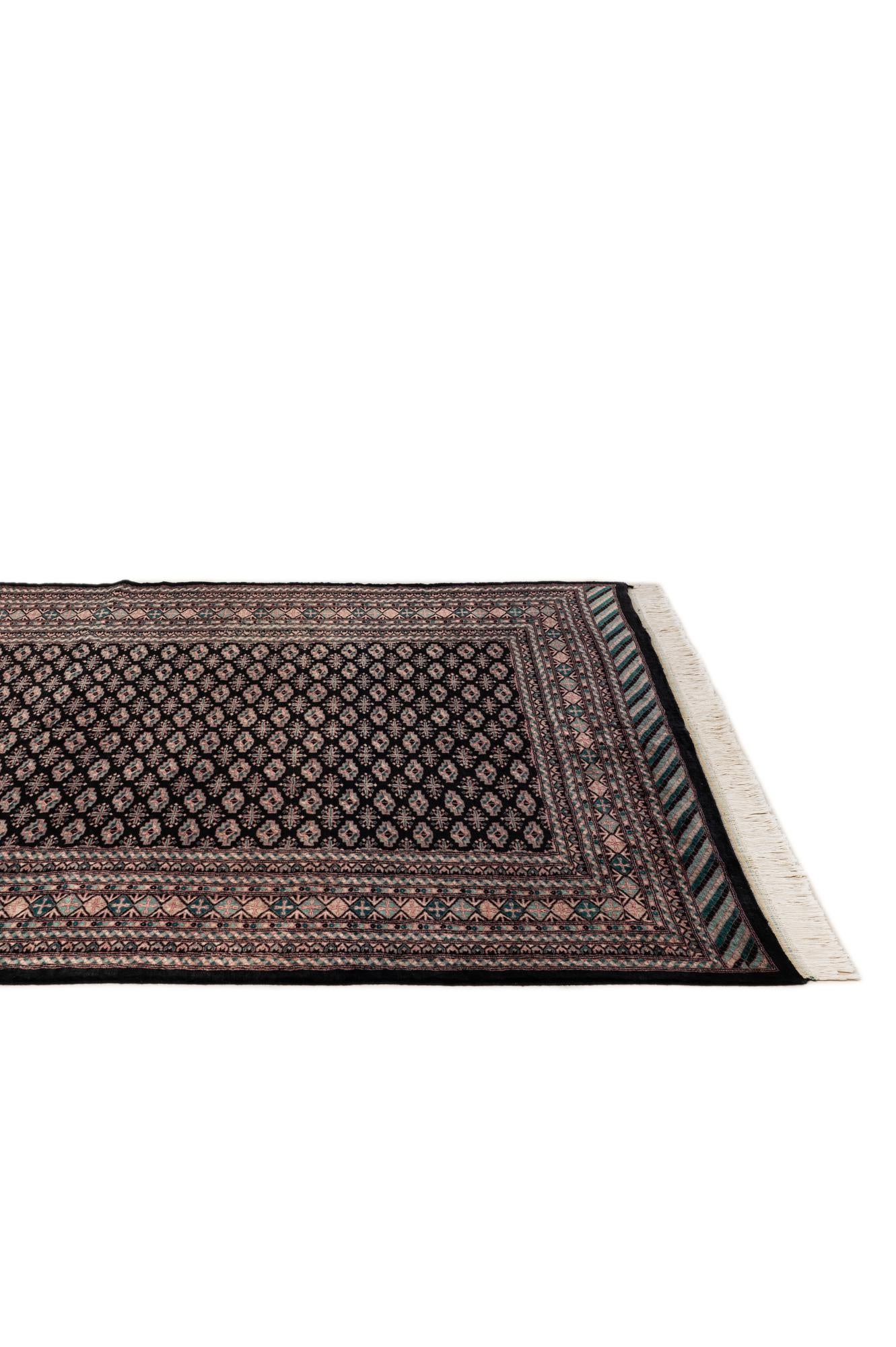 5' 2 x 8' Hand Knotted Bokhara Oriental Wool Rug