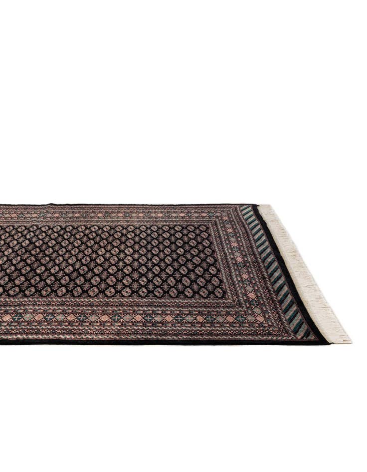 Detail image of 5' 2 x 8'  Hand Knotted Bokhara Oriental Wool Rug