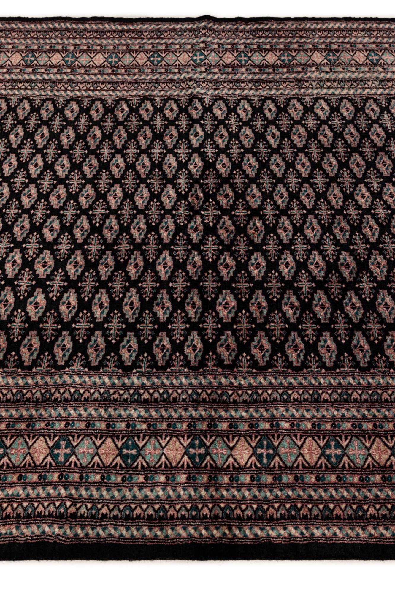 5' 2 x 8' Hand Knotted Bokhara Oriental Wool Rug