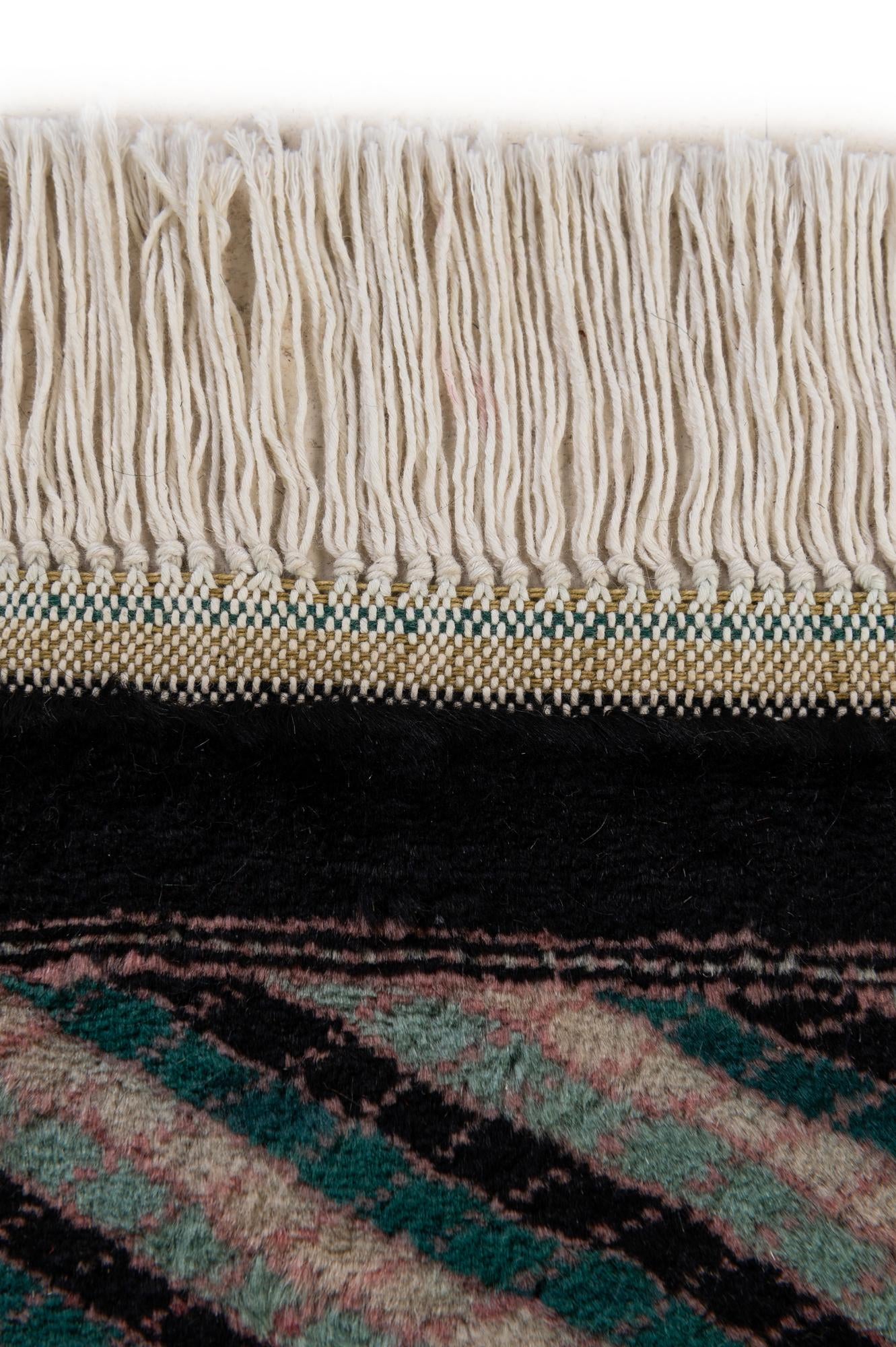 5' 2 x 8' Hand Knotted Bokhara Oriental Wool Rug