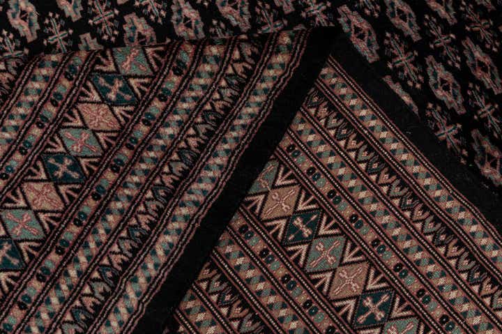 5' 2 x 8' Hand Knotted Bokhara Oriental Wool Rug