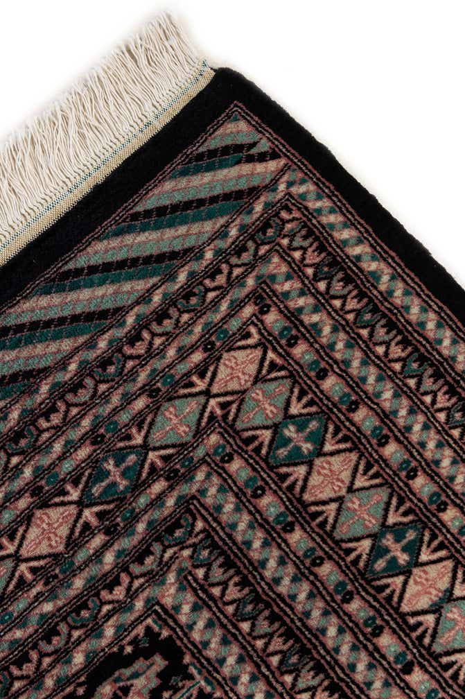 5' 2 x 8' Hand Knotted Bokhara Oriental Wool Rug