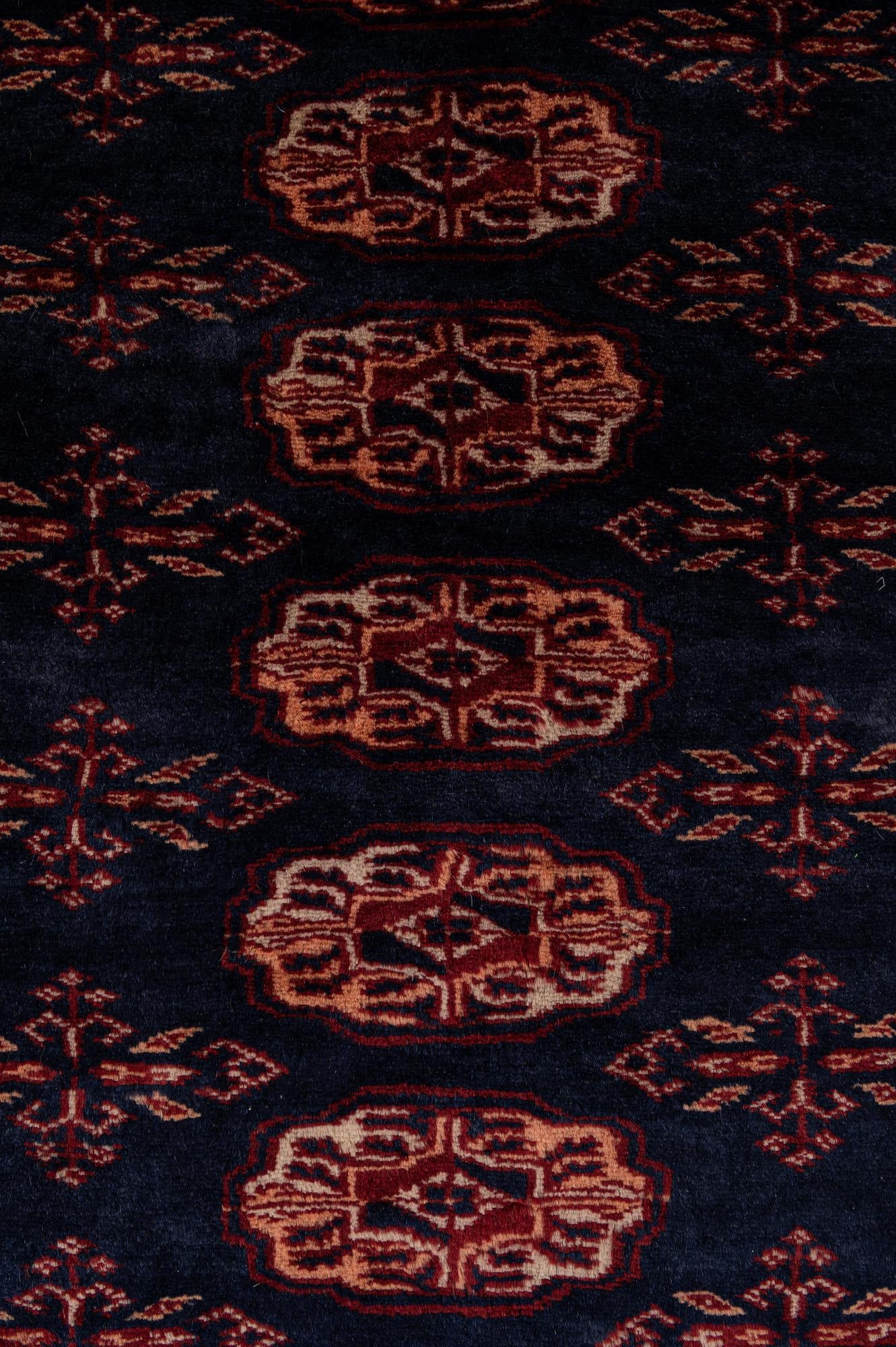6' 4 x 8' 4 Hand Knotted Bokhara Oriental Wool Rug