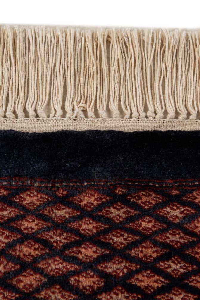 6' 4 x 8' 4 Hand Knotted Bokhara Oriental Wool Rug