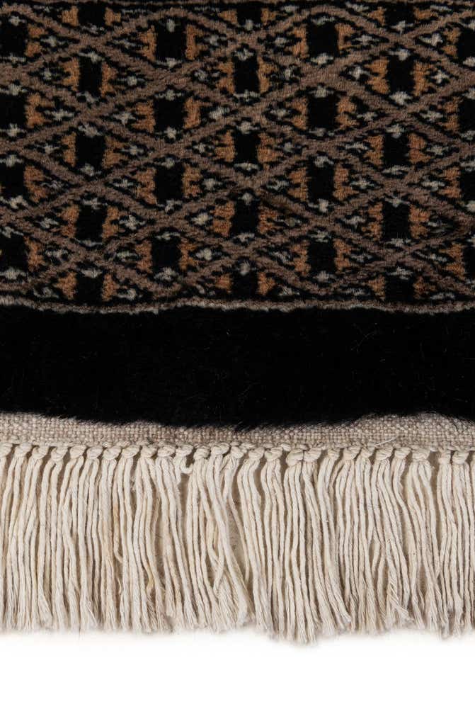 4' 2 x 6' 5 Hand Knotted Bokhara Oriental Wool Rug