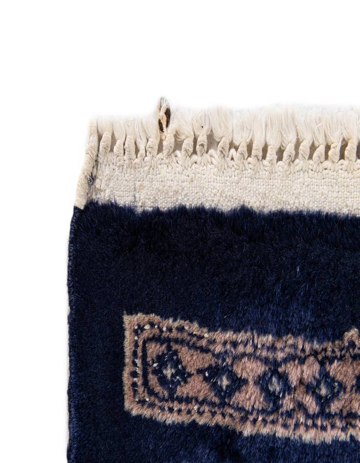 Detail image of 6' x 8' 7  Hand Knotted Bokhara Oriental Rug