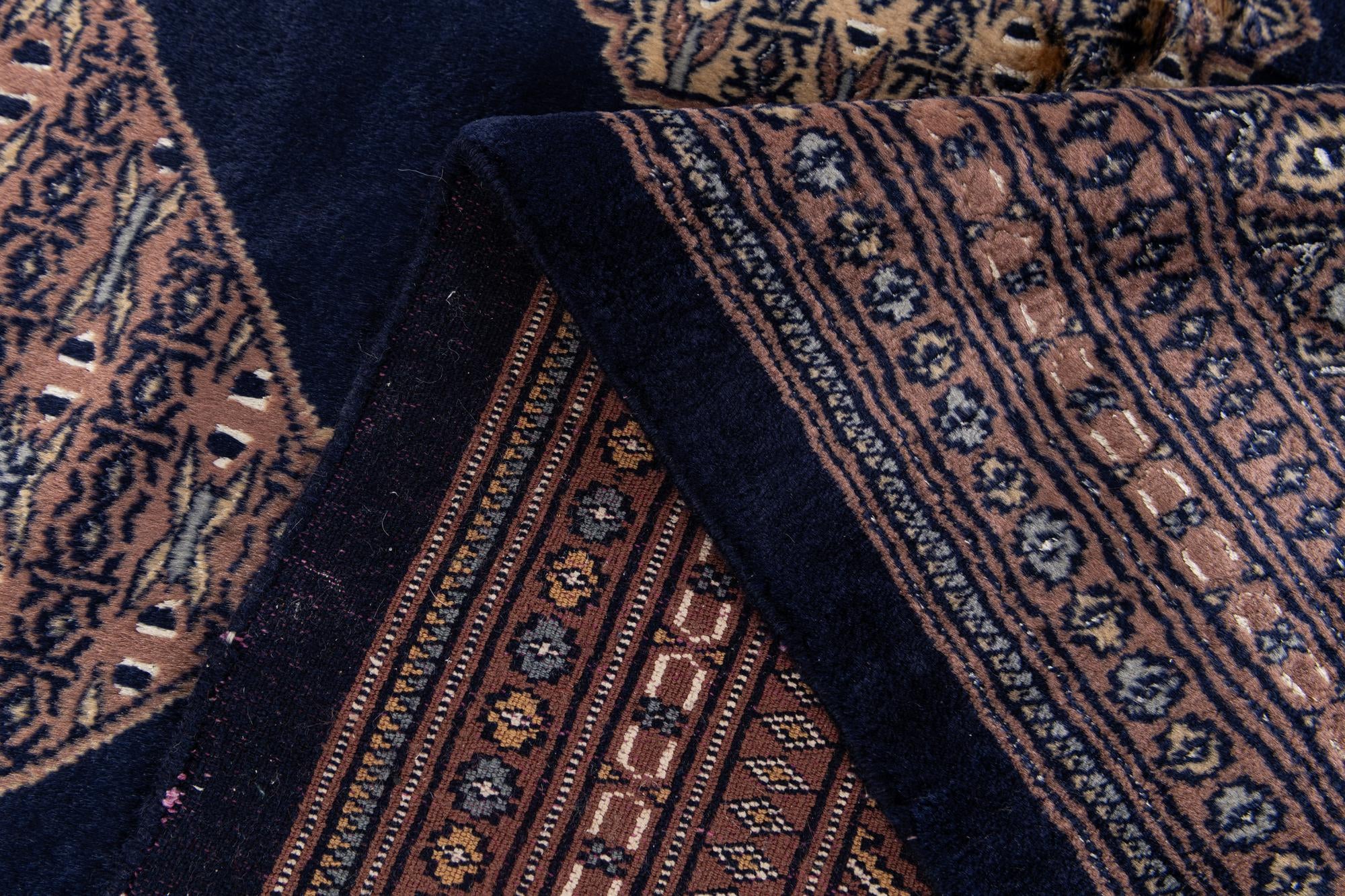 6' x 8' 7 Hand Knotted Bokhara Oriental Rug