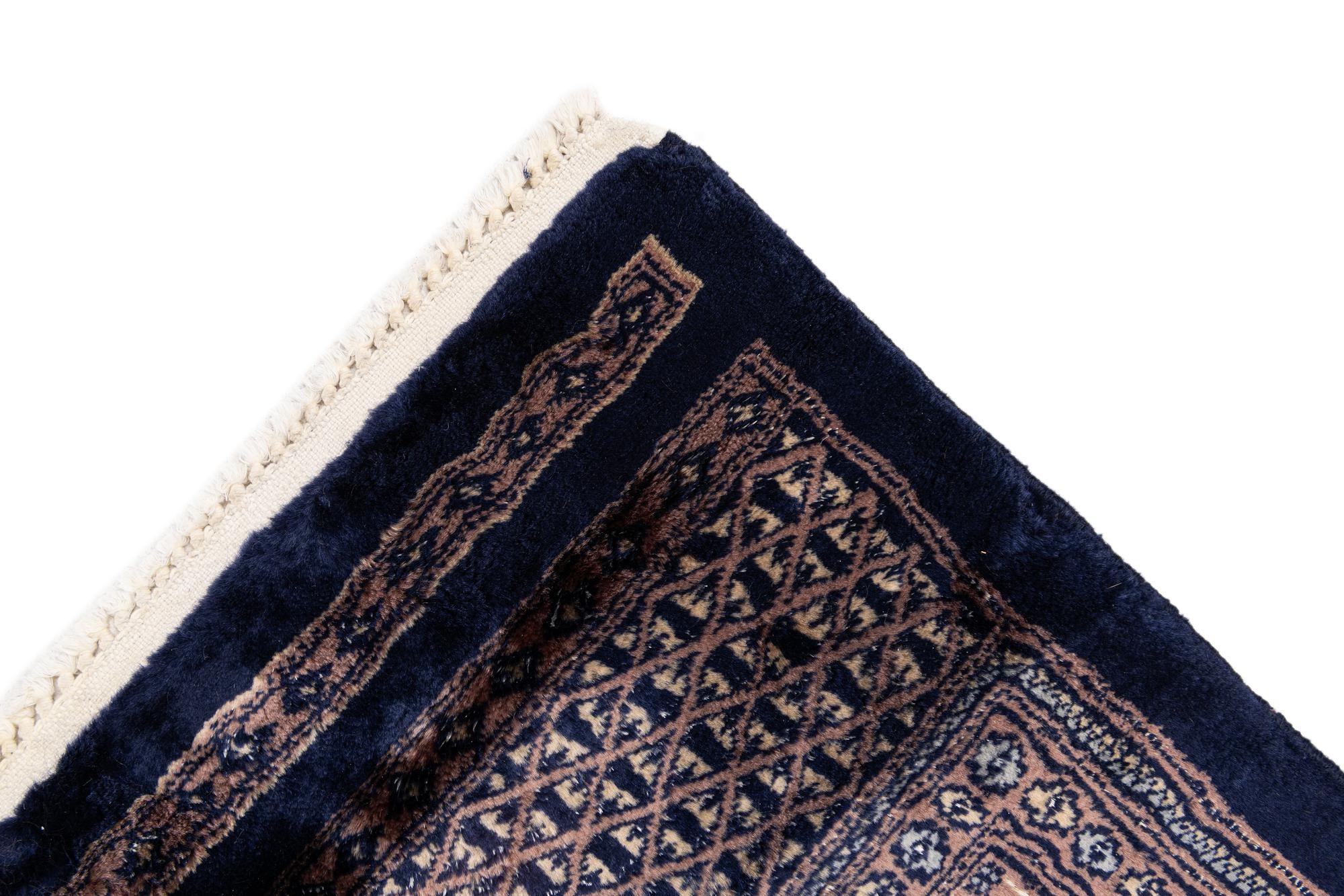 6' x 8' 7 Hand Knotted Bokhara Oriental Rug
