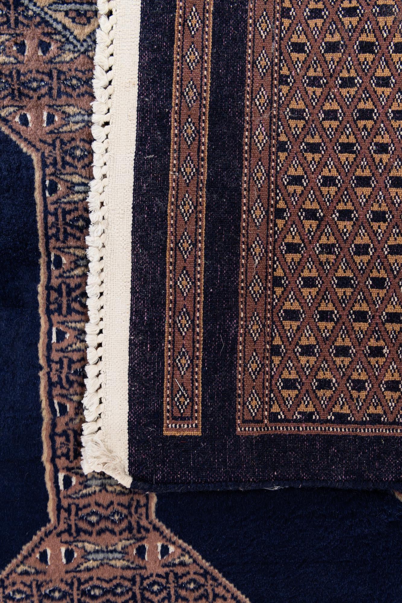 6' x 8' 7 Hand Knotted Bokhara Oriental Rug