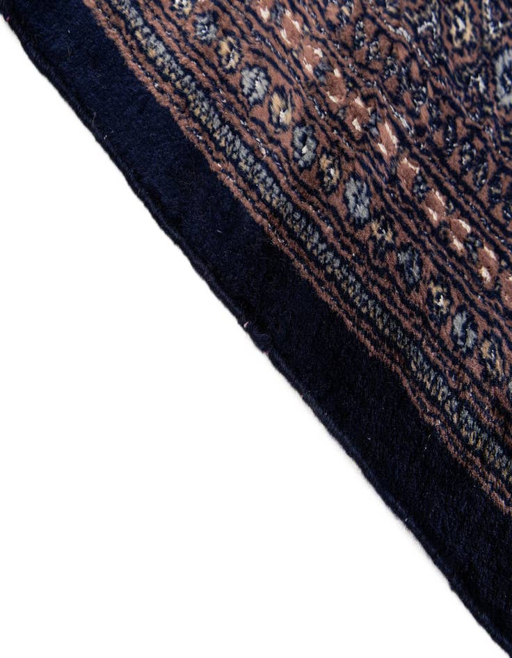 Detail image of 6' x 8' 7  Hand Knotted Bokhara Oriental Rug